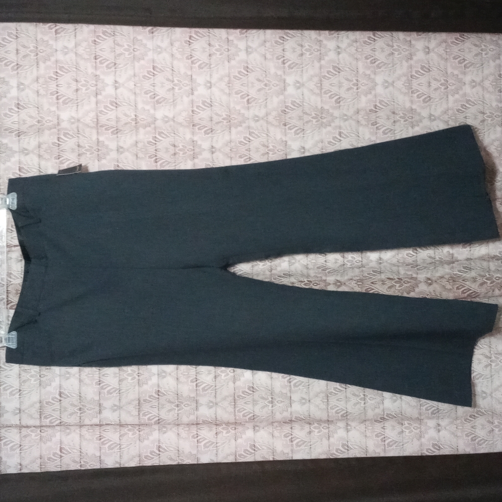 Tahari Samantha Pant Grey Size 14